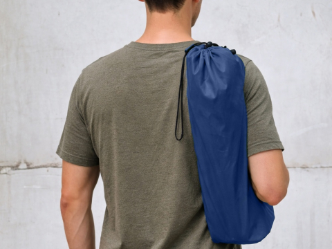 Scaun pliabil pentru pescuit si camping, cu husa transport, fotoliu pliabil confortabil, cadru metalic, albastru, 69x43x43 cm [12]