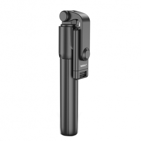 Selfie stickuri - Selfie Stick cu functie trepied cu telecomanda bluetooth dedicata,model MRG MR1 - Negru