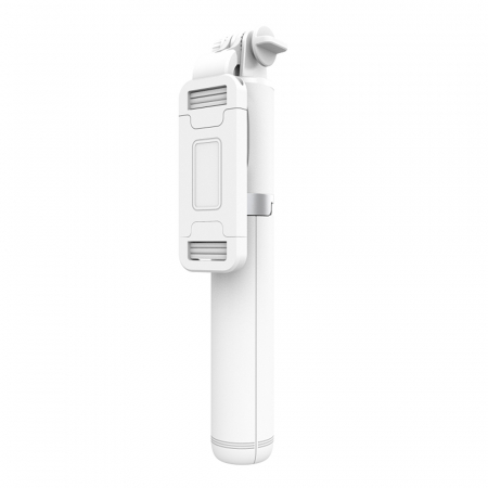 Selfie stickuri - Stick pentru selfie cu telecomanda Bluetooth si suport pentru trepied K07 - Alb