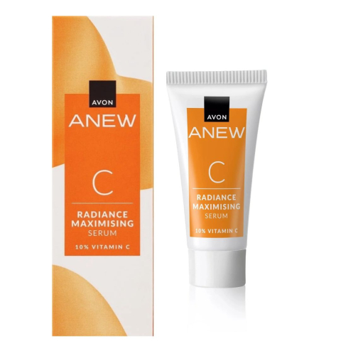 ÎNGRIJIRE PERSONALĂ - Ser iluminator pentru fata cu 10% vitamina C, 10 ml, pentru ten radiant, aspect uniform si revitalizare, Avon Anew Vitamin C