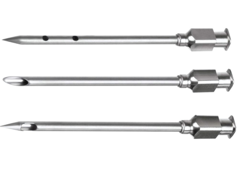 Seringa injectare carne 50 ml pentru marinare, injector marinada cu 3 ace, dozare precisa, inox si plastic [5]