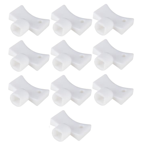 Chei si clesti - Set 10 cheite pentru aerisirea caloriferelor, ABS dur, rezistente la uzura si oxidare, compatibile cu toate tipurile de radiatoare