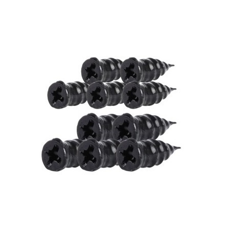 ARTICOLE AUTO - Set 10 dopuri, stifturi vulcanizare pentru anvelope, pana de cauciuc, 2 dimensiuni, 1.2x0.4 cm si 0.9x0.2 cm
