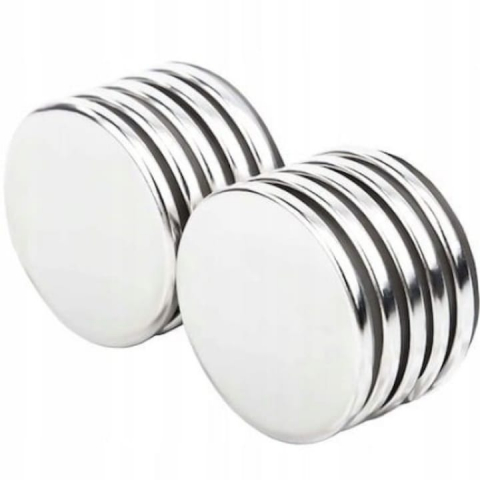 CASA & GRADINA - Set 10 magneti Neodim universali, diverse activitati, 15x2 mm - Rotund