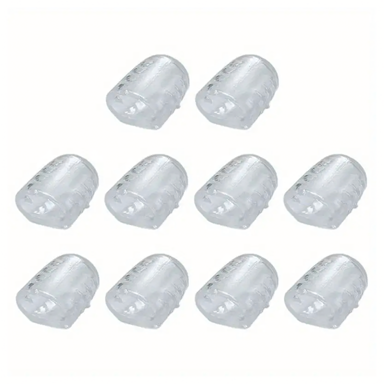 Cremă de maini - Set 10 protectii din silicon pentru degetele de la picioare si maini, transparente, capace gel pentru reducerea frecarii, bataturilor si presiunii