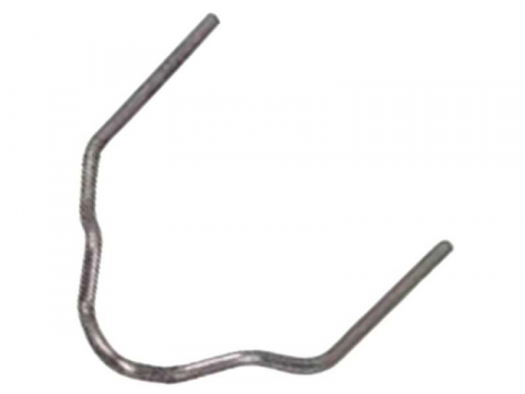 Diverse Unelte - Set 100 capse metalice pentru pistol de sudat plastic, model A, 0.8 mm, otel, argintiu