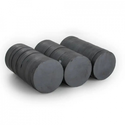 Set 100 magneti ferita disc, universali, 18 x 3 mm, negri, [3]