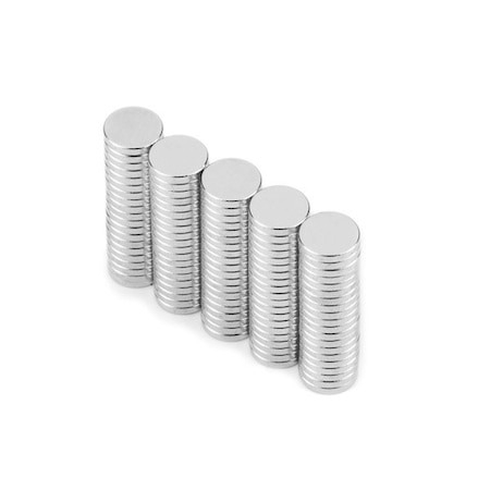 CASA & GRADINA - Set 100 magneti Neodim universali, diverse activitati, 10x1.5 mm - Rotund