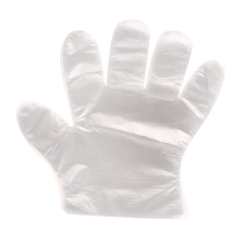 Diverse uz casnic - Set 100 manusi de unica folosinta, marime L, transparente