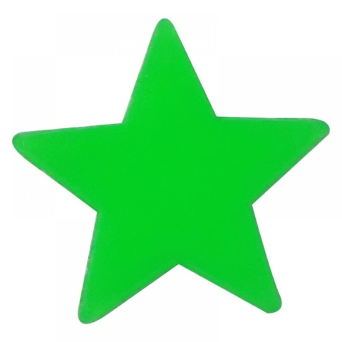 Set 100 stelute fosforescente, autoadezive, decoratiuni pentru camera copilului, plastic, 2.5 cm x 3.2 cm x 0.1 cm, verde [5]