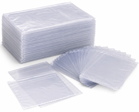 Set 1000 plicuri de curier tip cangur C6, 175 x 132 mm, transparente, autoadezive, pentru AWB, facturi si documente de transport [1]
