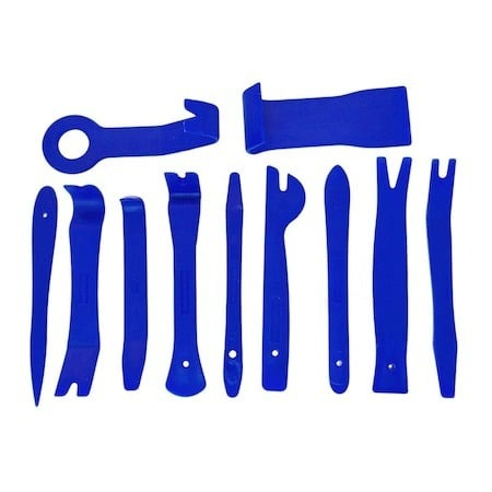 Set 11 Leviere Antizgarieturi pentru Demontarea Interior Auto, rosu [1]