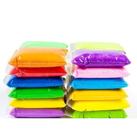Jucării Interactive - Set 12 pungi de plastilina cu accesorii de modelare - Multicolor