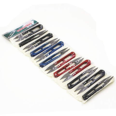 CASA & GRADINA - Set 12x Mini taietor, foarfeca multifuntionala de croitorie, 10 cm lungime