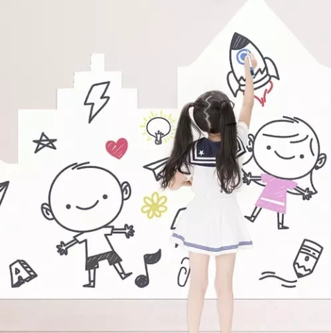 Set 16 markere cu stergere uscata, 8 culori, cu magnet, 11.5 x 1.2 cm [10]