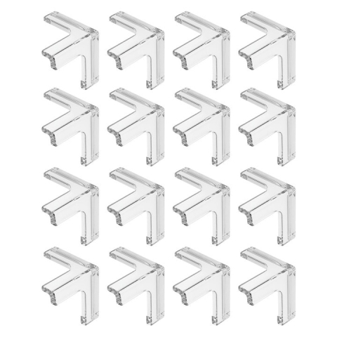 Diverse uz casnic - Set 16 protectii pentru colturi mobila, silicon, transparent, pentru siguranta copiilor