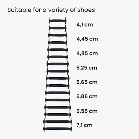 Set 16 sireturi elastice universale din silicon pentru incaltaminte – Inchidere rapida, confortabila si fara legare, potrivite pentru toate tipurile de pantofi [8]