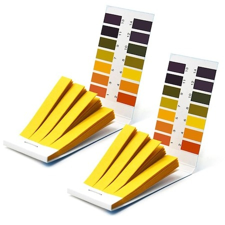 Testere apa - Set 160 hartii,benzi indicatoare pentru masurarea ph-ului din diverse solutii, model 1