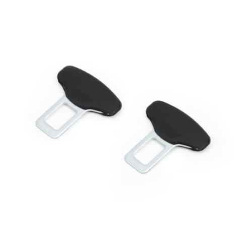 ARTICOLE AUTO - Set 2 adaptoare metalice pentru slot centura auto utilizare temporara negru