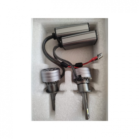Set 2 Becuri Auto H1 Led, V68, Canbus, 180W, 6000K, 16000 lumeni [1]