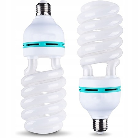 Becuri & Accesorii - Set 2 becuri foto,lumina alba,rece,putere 150W,intensitate 5500k,soclu E27