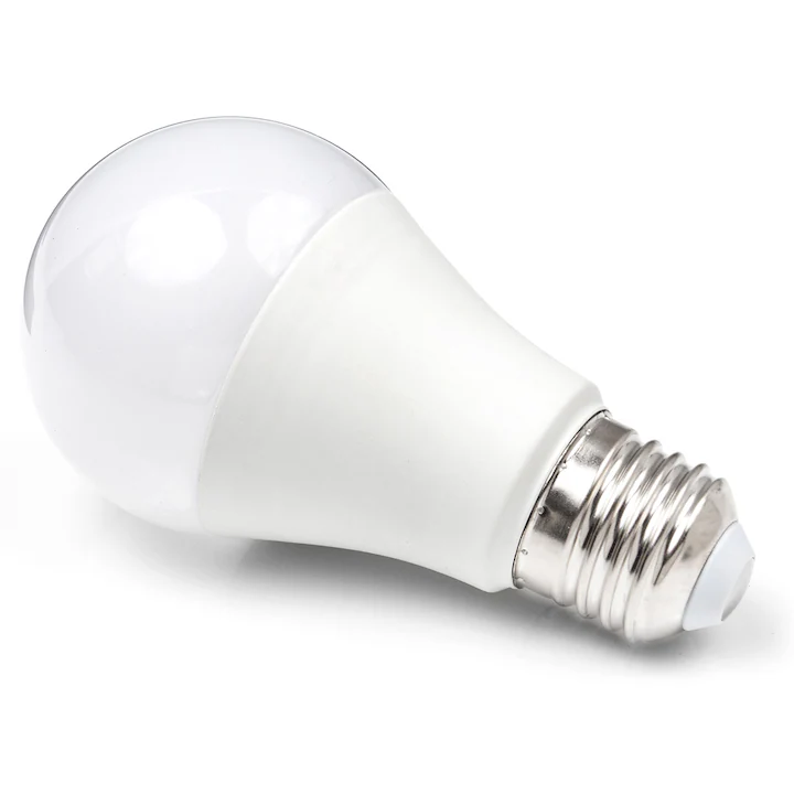 Set 2 becuri LED E27 5W, lumina alb cald, consum redus de energie, iluminare uniforma pentru locuinta, birou si spatii comerciale [2]