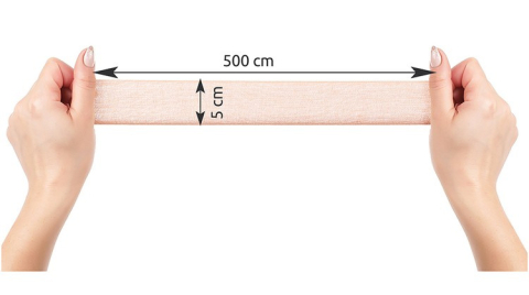 Set 2 Benzi pentru Ridicare si Sustinere Bust, 5 m x 5 cm fiecare, Extensie 180%, Impermeabile, cu 20 Protectii pentru Mameloane Incluse [3]