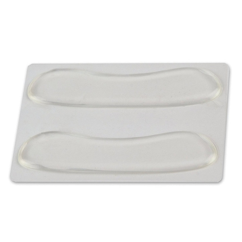 Set 2 branturi cu pernite de calcai, pentru pantofi cu toc, silicon transparente, marime universala, confort ridicat si fixare autoadeziva [3]