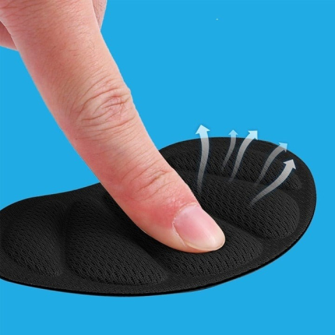 Set 2 branturi cu pernite pentru calcaie, design ingrosat – Suport moale si ergonomic pentru confort, amortizare si protectie la mers [6]