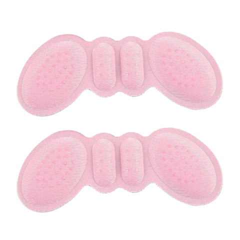 CASA & GRADINA - Set 2 branturi pentru calcaie, universale, reutilizabile, pentru diverse tipuri de incaltaminte, 9.8 x 4 cm, roz