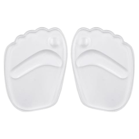 Accesorii incaltaminte - Set 2 branturi pentru pantofi, silicon, protectie impotriva bataturilor, adeziv, transparent