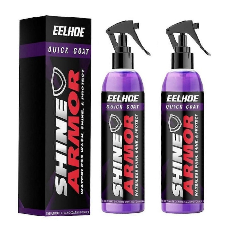 ARTICOLE AUTO - Set 2 bucati spray protectie si luciu auto 100 ml, efect oglinda, strat hidrofob, protectie vopsea si suprafete, pentru masina