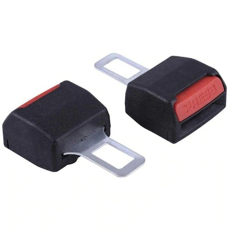 Alte gadgeturi auto - Set 2 adaptoare centura de siguranta falsa,dezactivare avertizare sonora - Negru