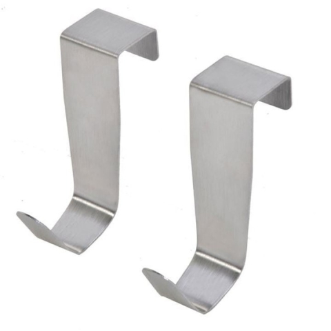 Diverse uz casnic - Set 2 cuiere pentru usa, inox, 9 cm, argintiu