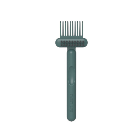Set 2 curatatoare verzi 16 x 5 cm pentru perii si piepteni [5]