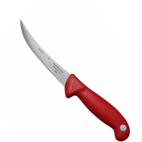 Set 2 cutite pentru carne 29 cm, lama curbata 15 cm, 90 g/buc, otel inoxidabil, maner ergonomic, culori aleatorii [5]
