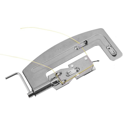 Set 2 dispozitive pentru legarea carligului de pescuit, inox, semi-automat, 10.3 x 3.5 x 1.8 cm, argintiu [6]