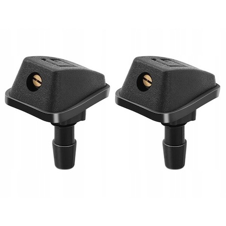 Alte articole auto - Set 2 Duze universale de spalare a parbrizului, 0,9 x 1,6 x 2,6cm, Negru