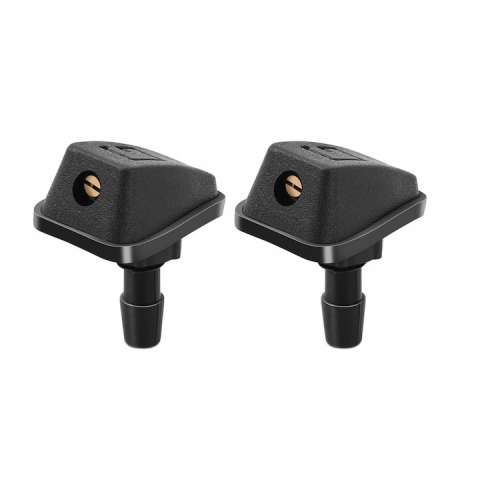 Set 2 duze universale de spalare pentru parbriz, model reglabil tip ceata, plastic rezistent, 3.5x2.7 cm, culoare neagra [9]