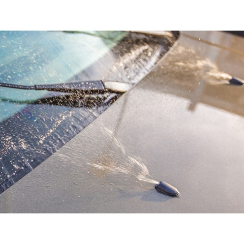 Set 2 duze universale pentru spalare parbriz, reglare flux 360°, tip ceata, plastic rezistent, 0.9 x 1.6 x 2.6 cm, culoare neagra [6]