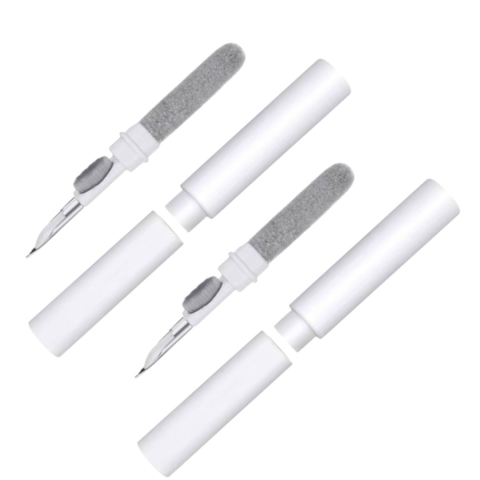 ELECTRONICE - Set 2 kituri de curatare 5 in 1 pentru casti wireless, AirPods, smartphone, tastatura si aparate foto, accesorii multifunctionale pentru intretinerea dispozitivelor electronice