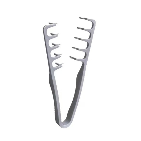 Set 2 Piepteni de Volum pentru Păr Femei și Bărbați, ABS Rezistent, Gri [6]