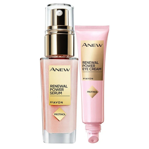 Set 2 produse pentru ingrijirea tenului Avon Anew Power Couple Serum & Eye Set – ser si crema pentru ochi, anti-imbatranire, tehnologie Protinol, pentru toate tipurile de ten – zi si noapte [7]