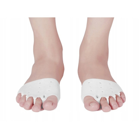 Set 2 separatoare din gel pentru degete de la picioare, suport corector pentru hallux valgus si suprapunere degete Descriere Acest set de 2 separatoare din gel pentru degete de la picioare este concep [4]