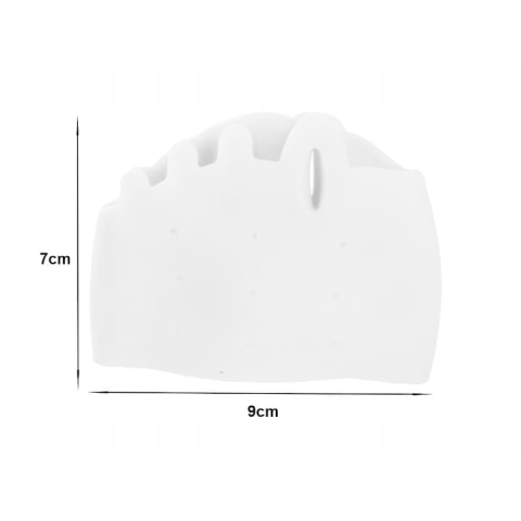 Set 2 separatoare din gel pentru degete de la picioare, suport corector pentru hallux valgus si suprapunere degete Descriere Acest set de 2 separatoare din gel pentru degete de la picioare este concep [5]