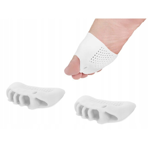 Set 2 separatoare din gel pentru degete de la picioare, suport corector pentru hallux valgus si suprapunere degete Descriere Acest set de 2 separatoare din gel pentru degete de la picioare este concep [9]