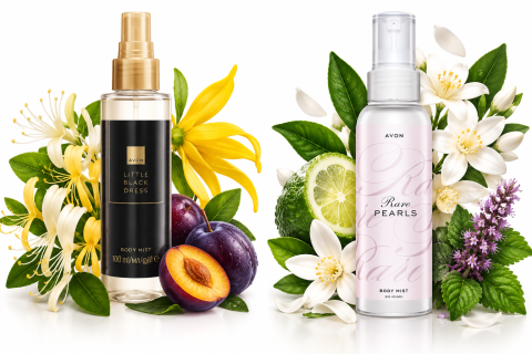 Set 2 Spray-uri de Corp Little Black Dress si Rare Pearls, Avon [7]