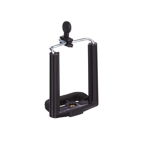 Set 2 suporturi telefon pentru trepied cu prindere 1/4 inch, clema reglabila pentru smartphone, montare orizontala si verticala [5]