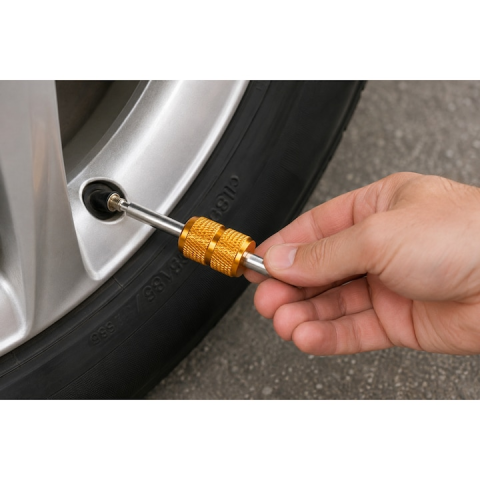 Set 2 surubelnite pentru ventil valva tubeless si instalatii aer conditionat, unealta demontare miez valva, metal rezistent, utilizare auto si HVAC [1]