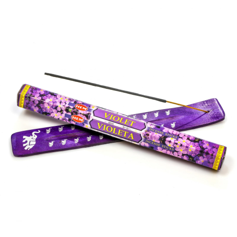 Set 20 betisoare parfumate aromaterapie violeta, fumigatie, parfumare incapere, schimbarea mirosului in incaperi [8]